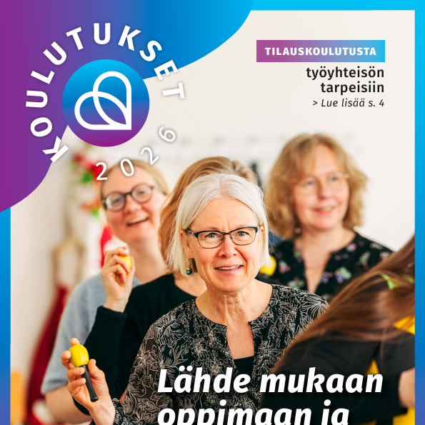 Koulutusesitteen 2026 kansi
