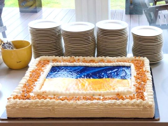 Koto-koulutus STEP-koulutus Lapuan kampuksella, juhlakakku.